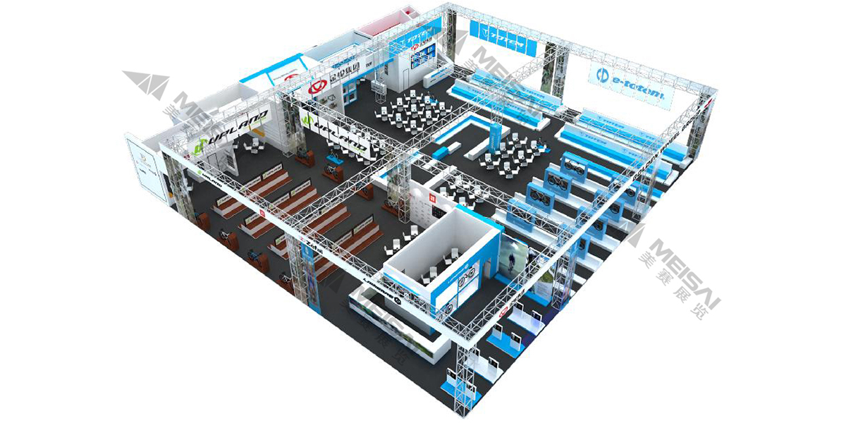 金輪集團(tuán)展臺設(shè)計