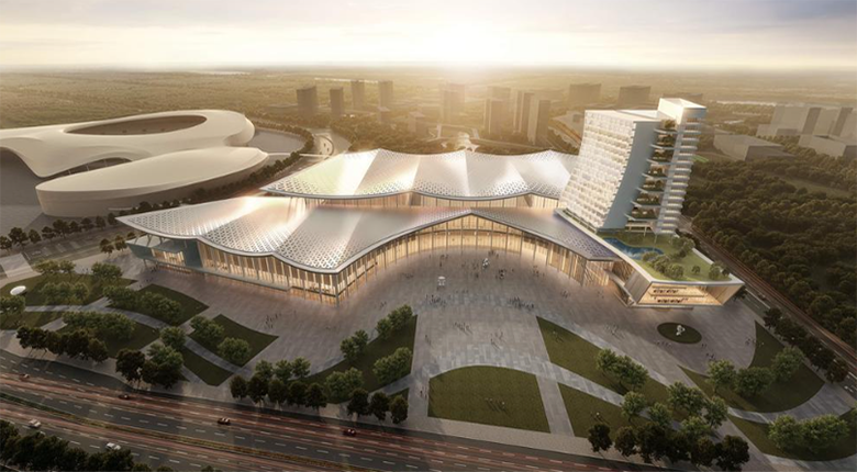 汕頭市展會展覽中心及配套酒店項(xiàng)目已基本確定設(shè)計(jì)方案